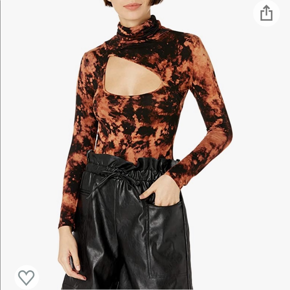 Kendall and Kylie Turtle Bodysuit with Cutouts